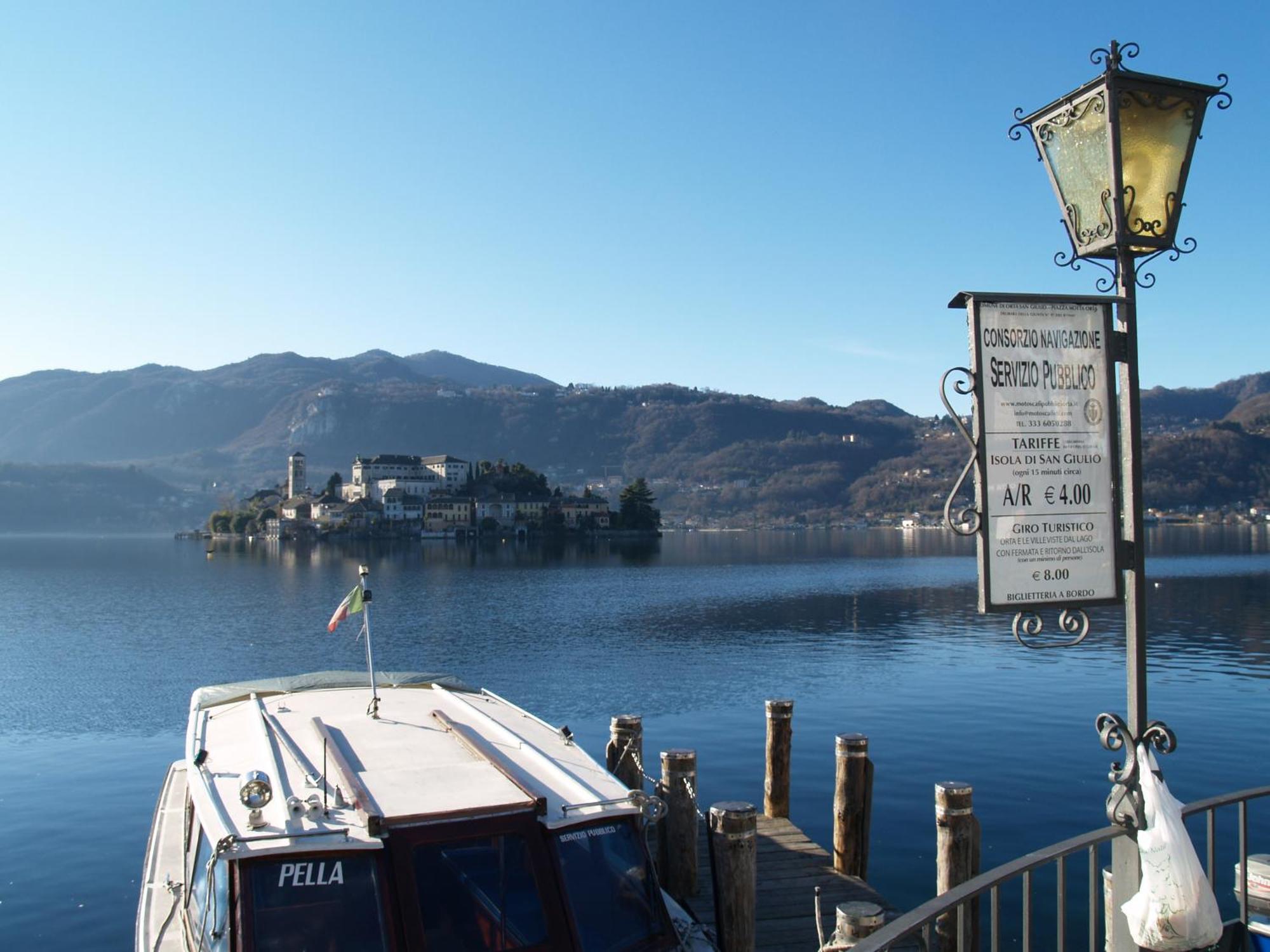 -Ortaflats- Appartamenti Imbarcadero & Palazzotto Orta San Giulio Exterior foto