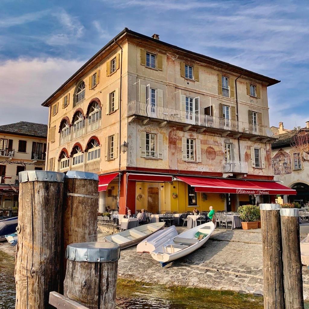 -Ortaflats- Appartamenti Imbarcadero & Palazzotto Orta San Giulio Exterior foto