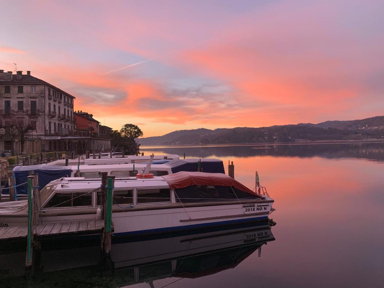 -Ortaflats- Appartamenti Imbarcadero & Palazzotto Orta San Giulio Exterior foto